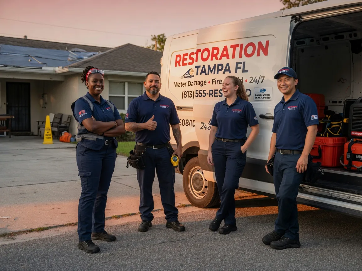 Water Damage Restoration company in Lillian, TX